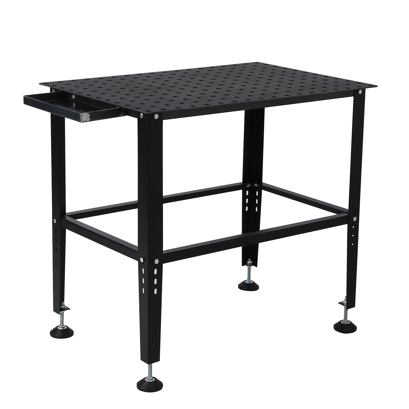 36″ x 24″ Welding Table Steel Frame Portable Garage Work Bench Table Top 1500LBS