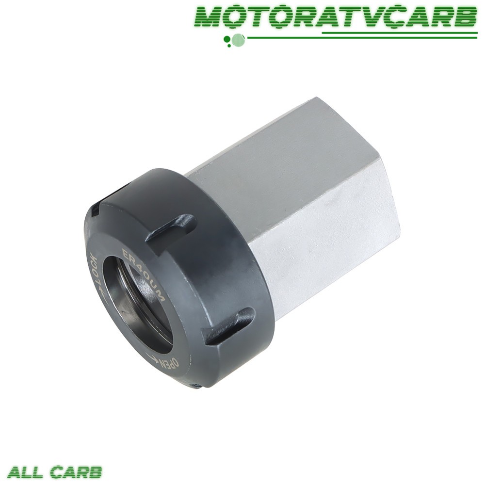 ALL-CARB ER-40 Hex Collet Block Chuck Holder for CNC Lathe Engraving Machine