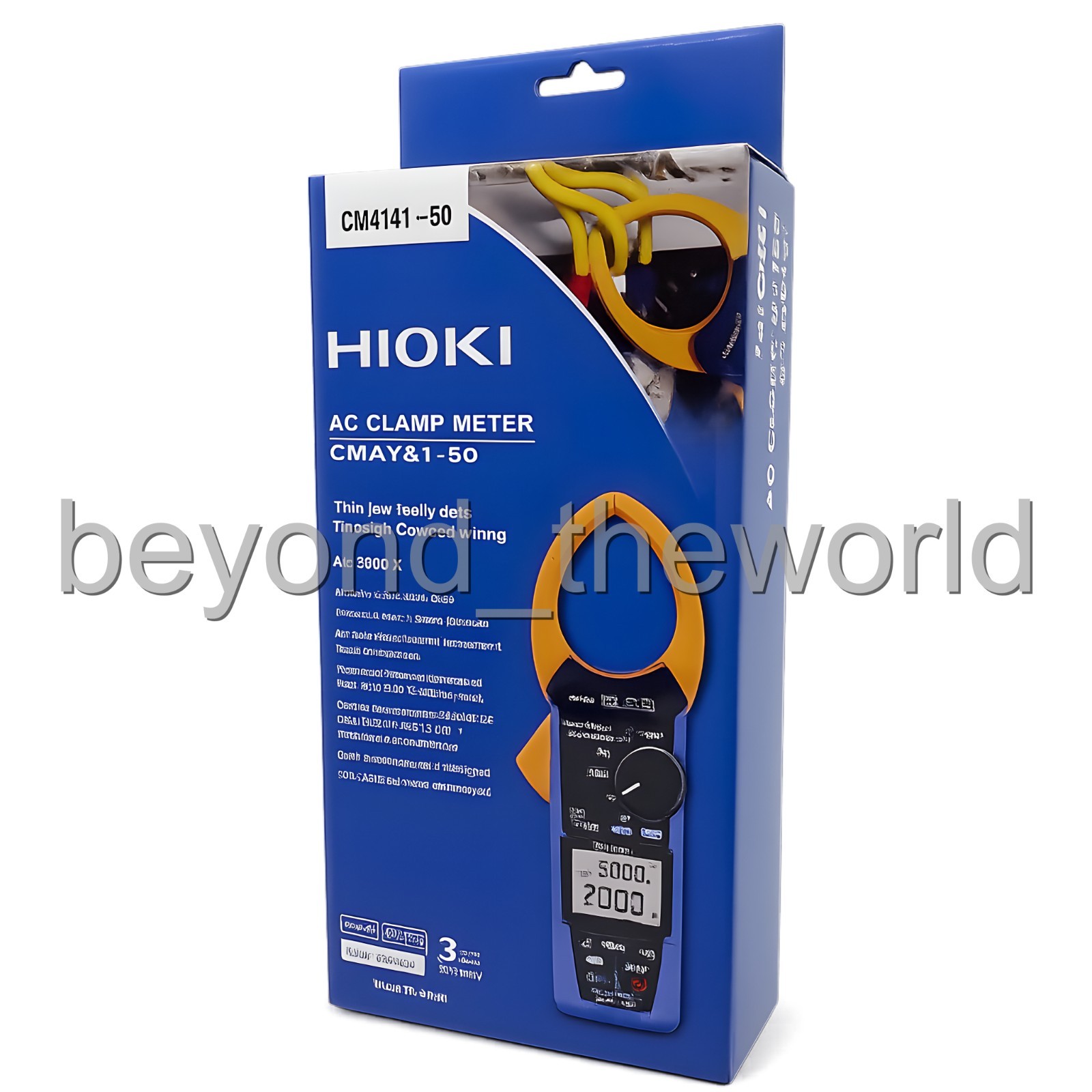 HIOKI CM4141 AC Clamp Meter Innovative Current Sensor up to 2000 A AC