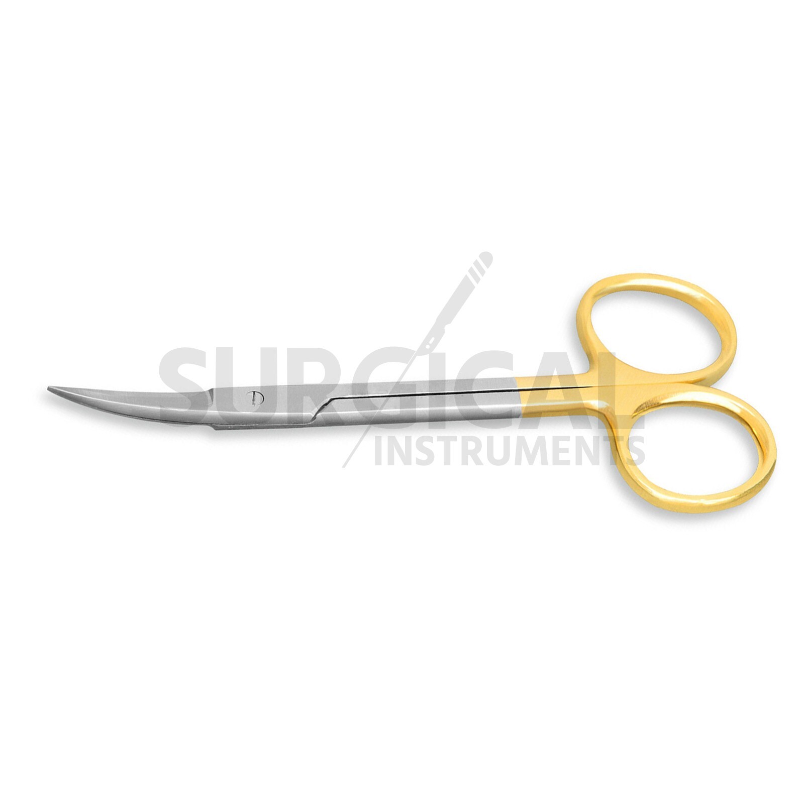 2 T/C IRIS MICRO SURGICAL SCISSORS STRAIGHT+CURVED German Grade