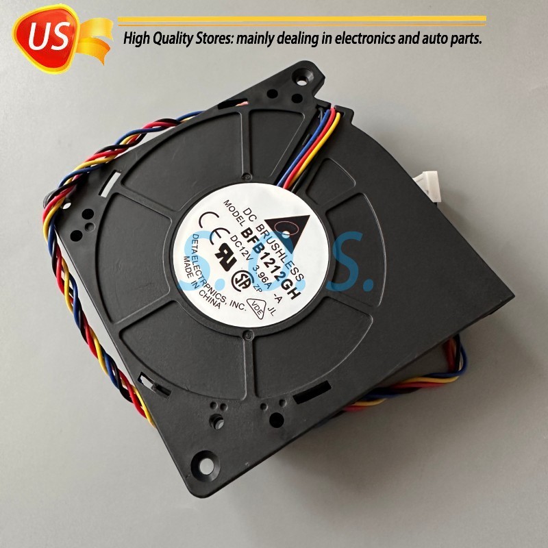 1PCS NEW For Delta BFB1212GH 12CM 12V 3.96A 4PIN cooling fan Fast delivery