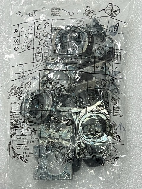 Bag of 10 pcs – 800F-ALM Ser A Metal Mounting Latch New in Sealed Bag