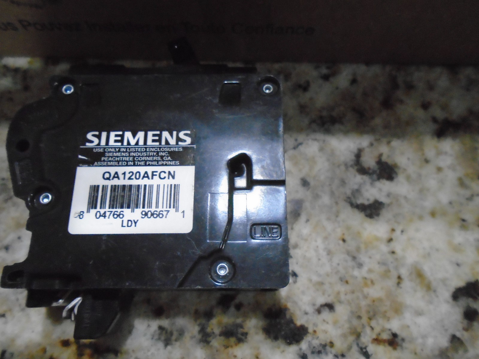 SIEMENS QA120AFCN 20AMP COMBINATION ARC FAULT CIRCUIT BREAKER NEW FREE SHIPPING!