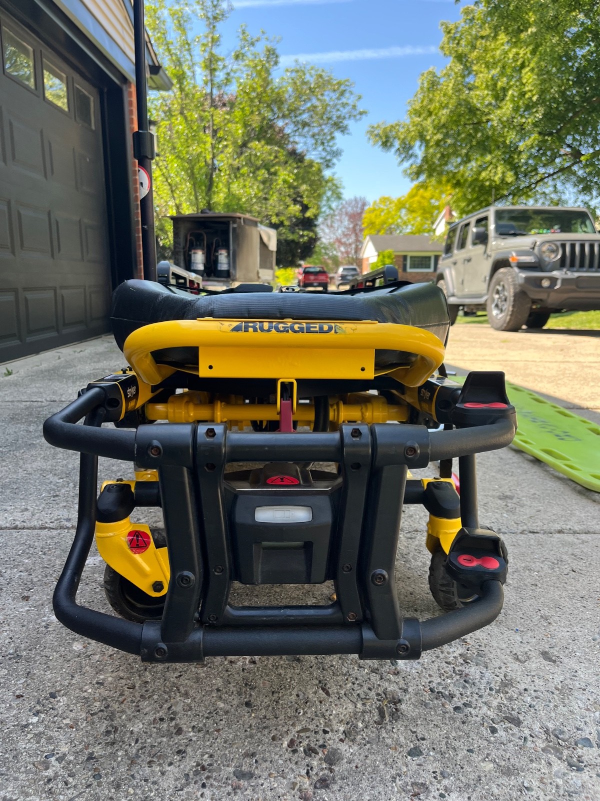 Styker PowerPro XT 6500 Stretcher, Mounting Hardware and Iron Duck Backboard