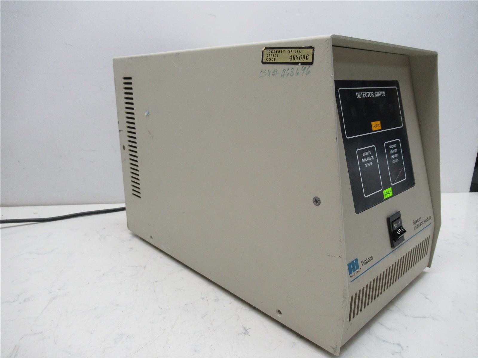 Millipore Waters System Interface Module SIM Laboratory Pump Unit