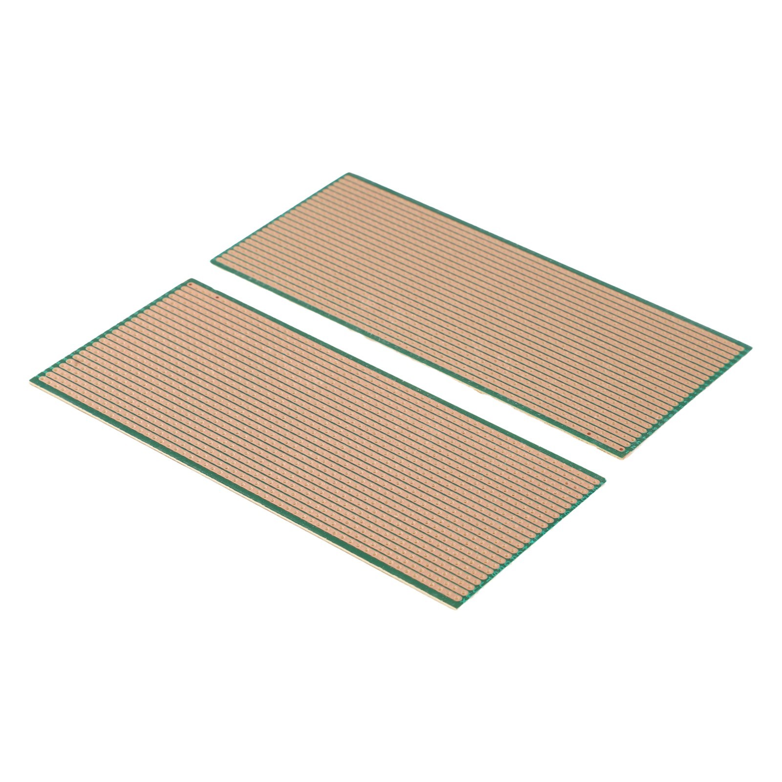 2 X Stripboard Veroboard Single-Sided Copper PCB Circuit Perf Board 6.5*14.5CM