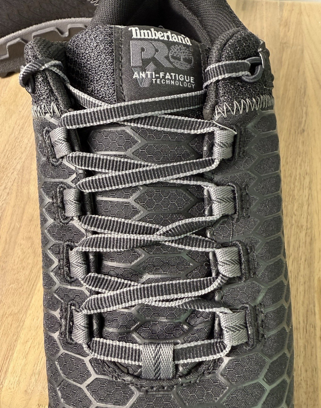 Timberland PRO Powertrain Sport Work Sneakers Mens Black Alloy Toe NIB