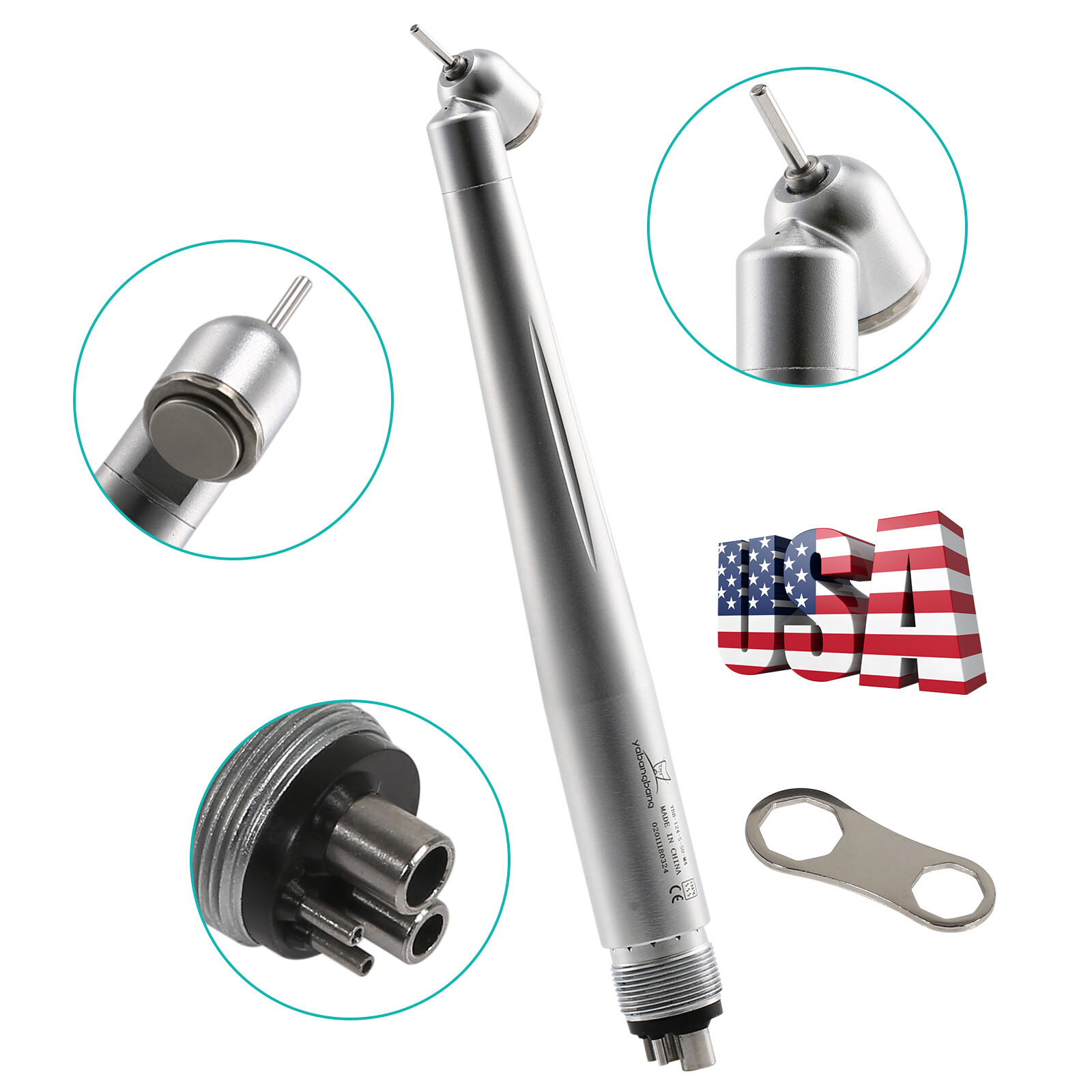 NSK Pana Max Style Dental 45° 45Degree High Speed Handpiece Surgical Air Turbine