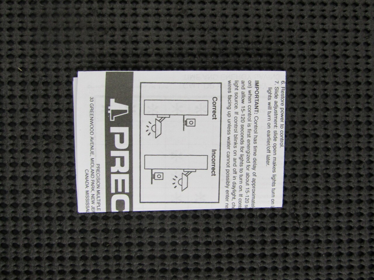 Precision T-30 Outdoor Photocentric Control
