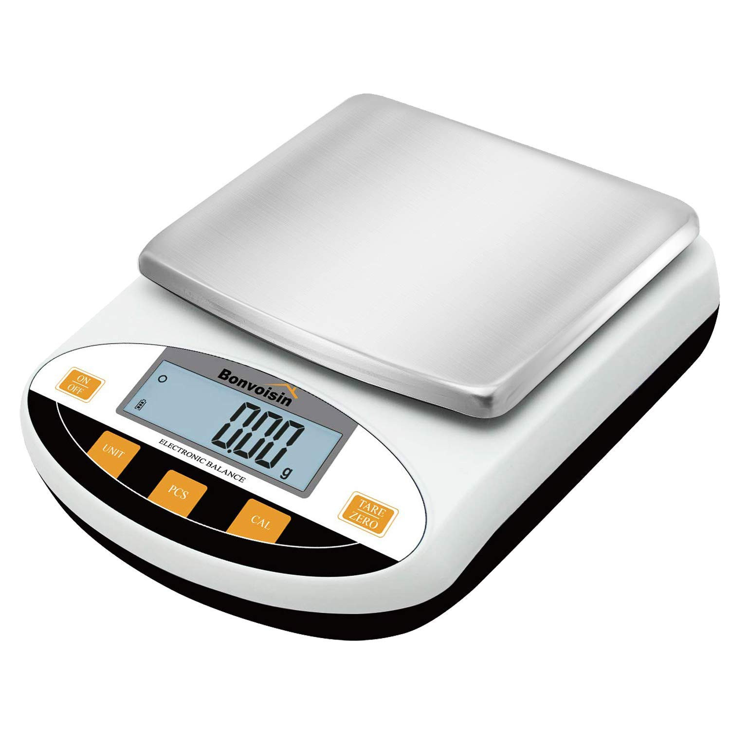 Bonvoisin Lab Scale 5000Gx0.01G Digital Precision Analytical Balance 10Mg High P