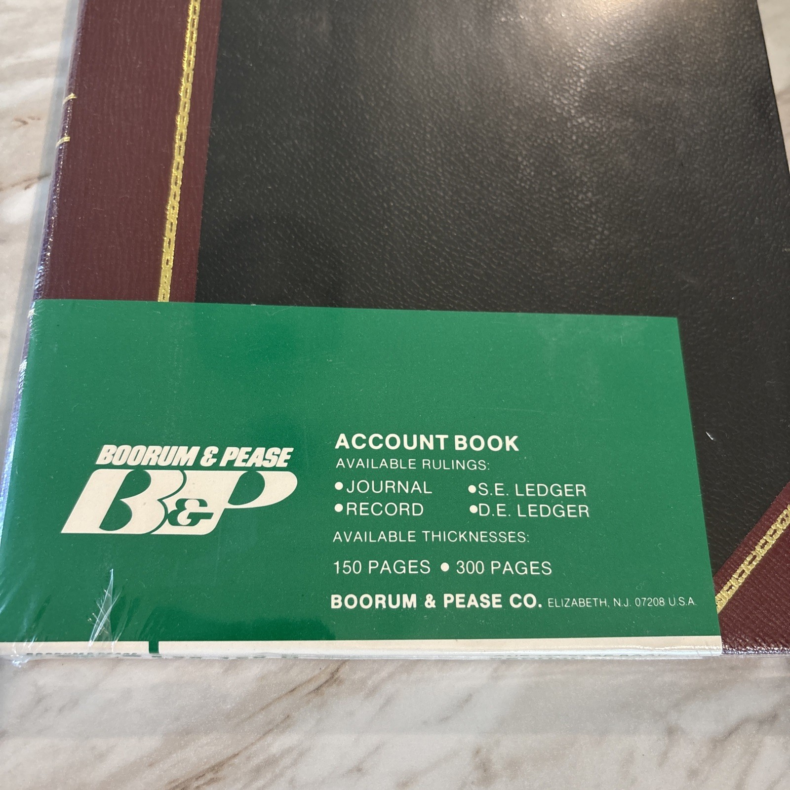 Boorum & Pease Columnar Book Lot Of 2 Record Ledger 21-300-R Acid Free Sealed