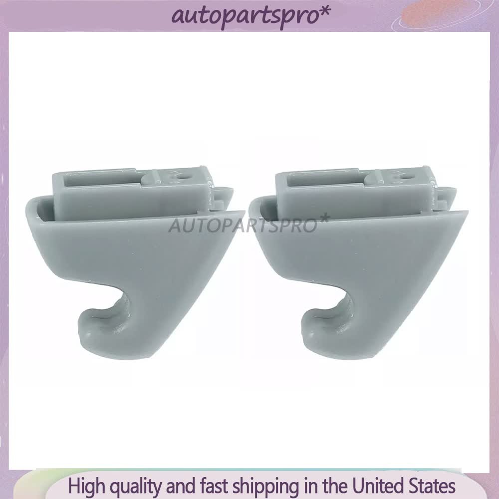 1Pair Fits 2007-2014 Chevrolet Tahoe Gray Sunvisor Shade Support Clip US