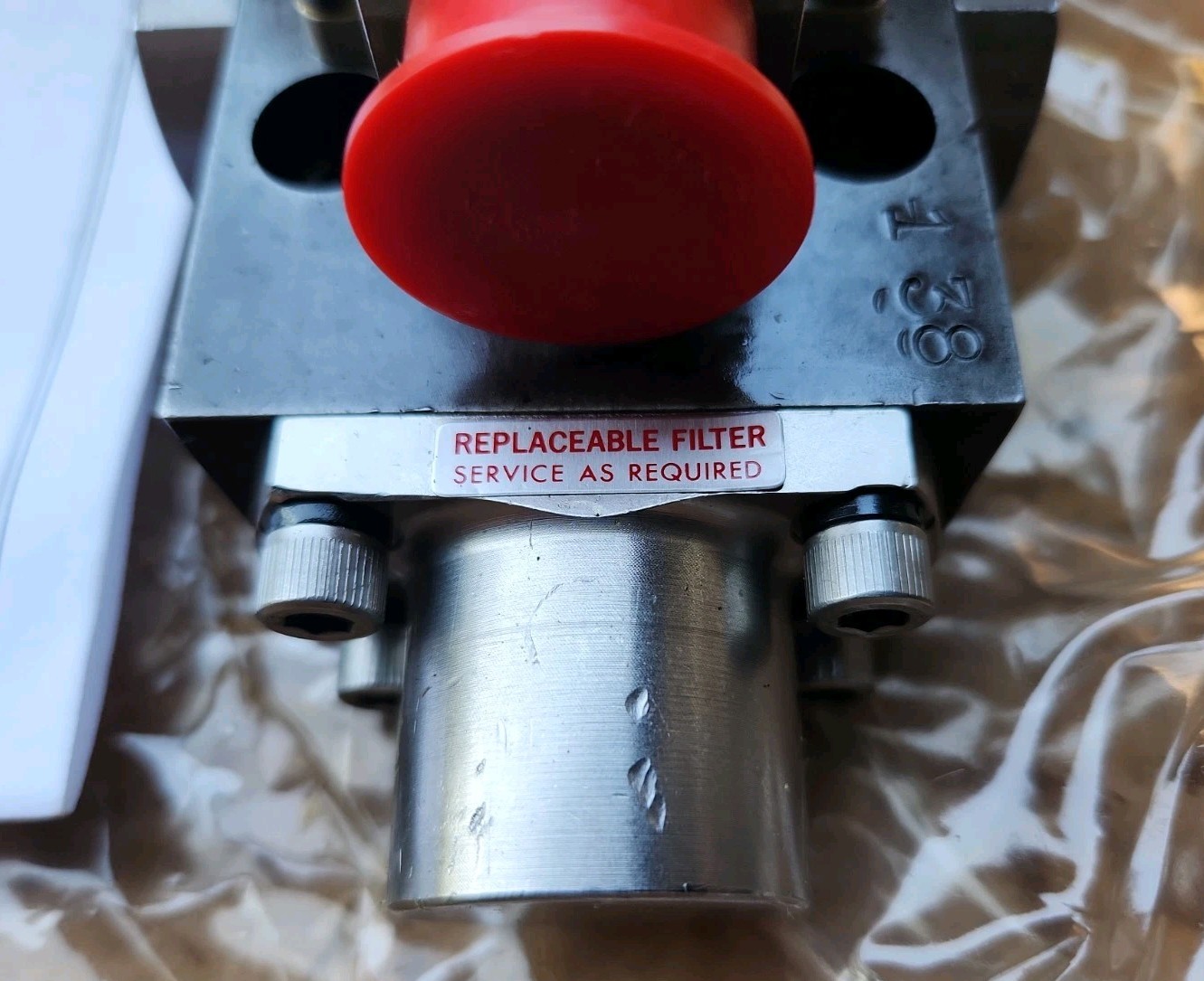 MOOG -730Y-234-HP5 SERVO VALVE WITH TEST REPORT