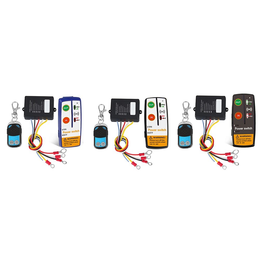 Cordless Electric Winch Remote 50 Feet Range Compatible With Multiple Brands
