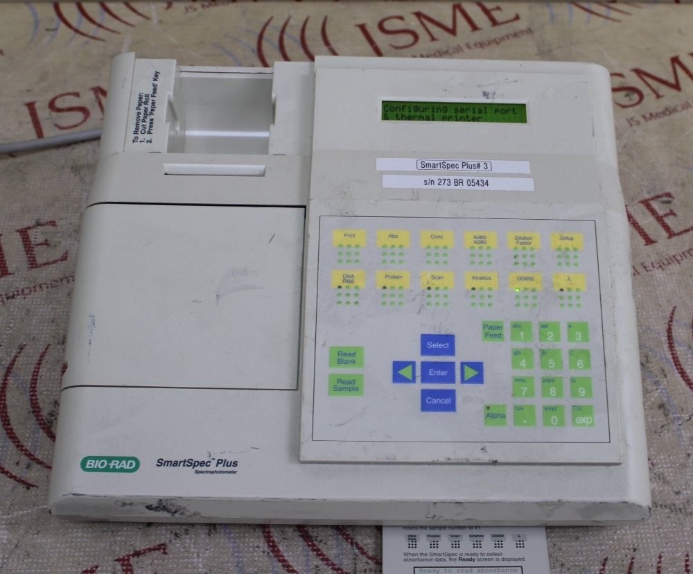 Bio-Rad SmartSpec Plus Spectrophotometer