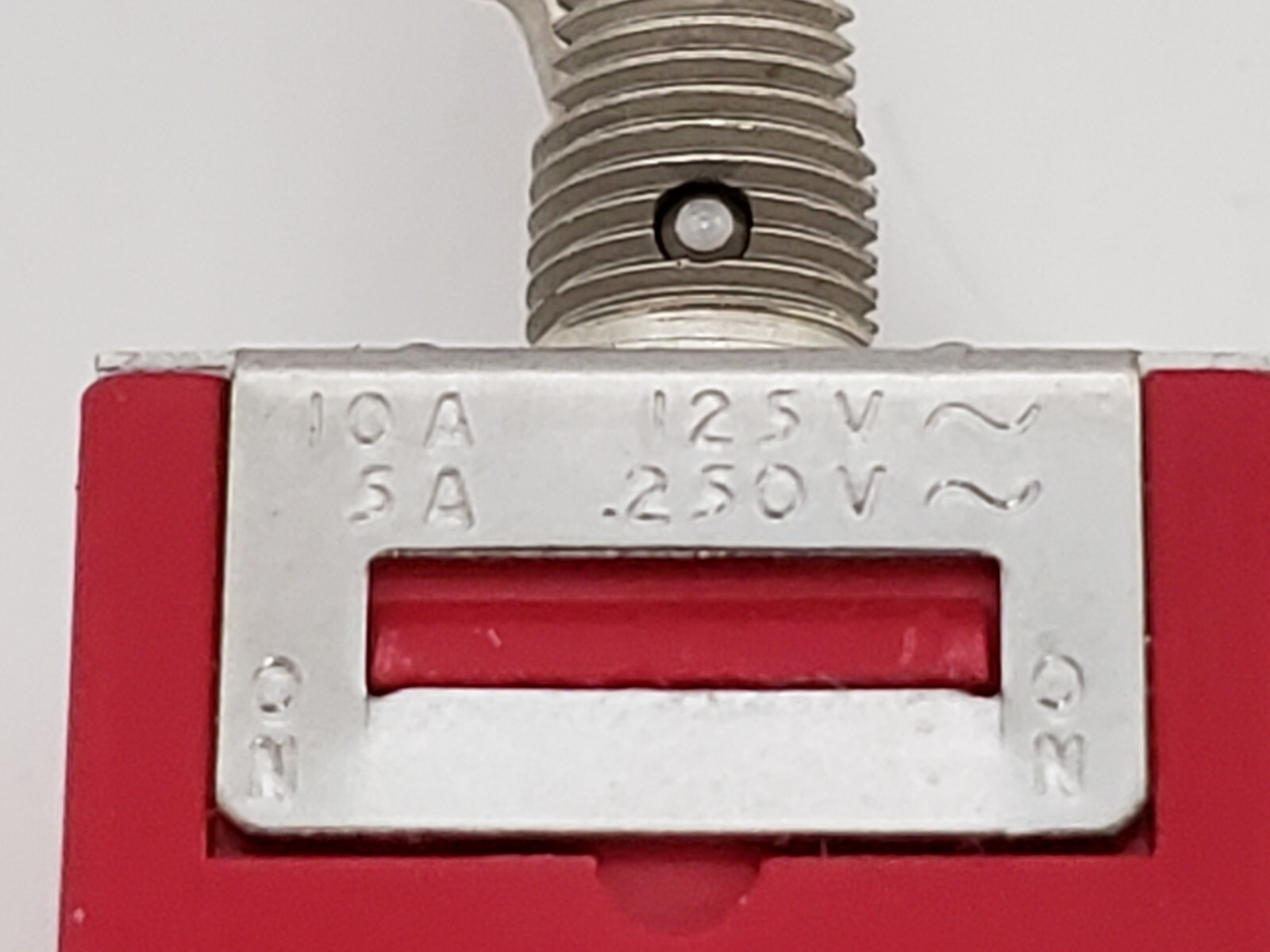 C & K 9221KZ4QD TOGGLE SWITCH DPDT 10A 125V ON-ON NNB