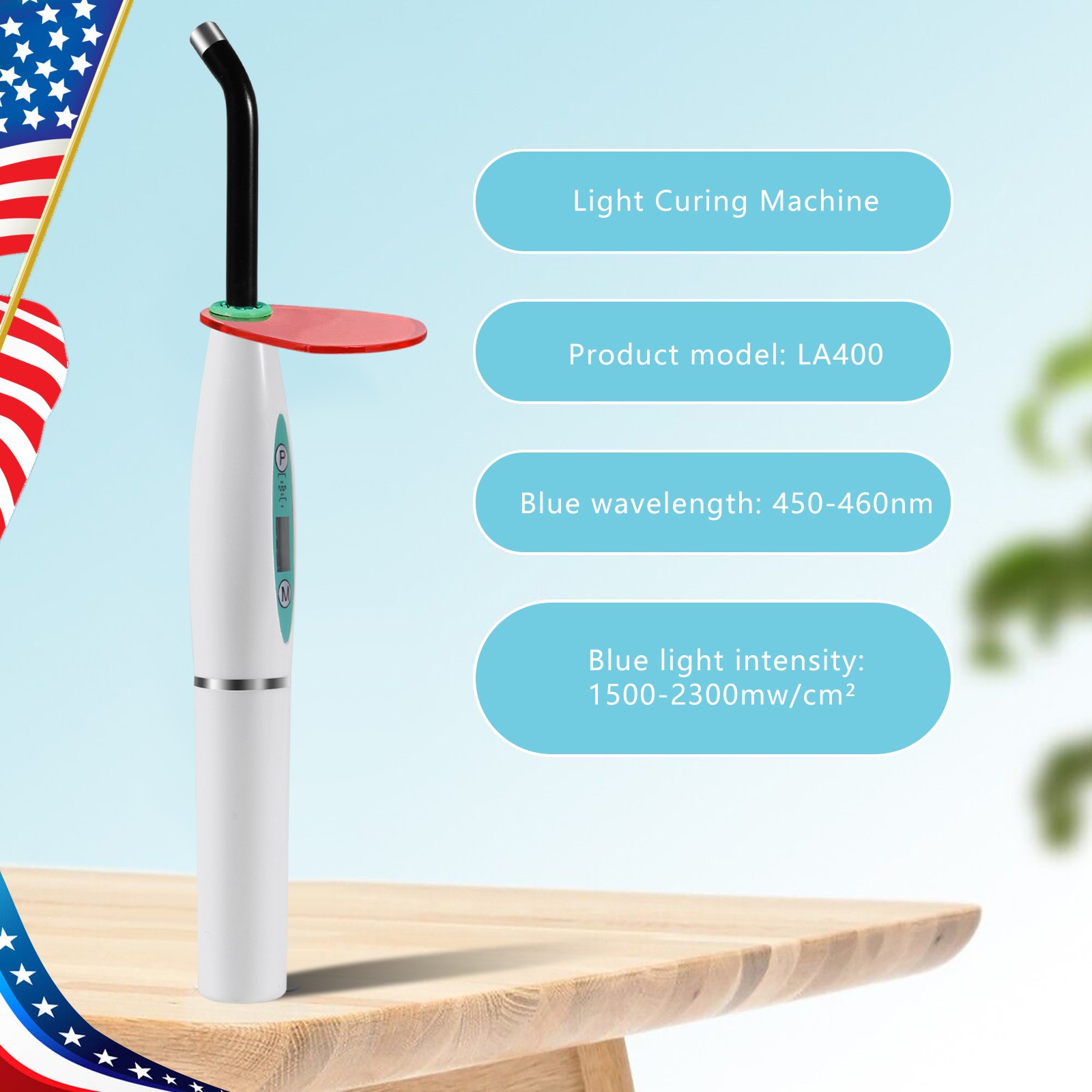 SANDENT Dental Implant 20:1 Reduction Contra Angle Push Button Handpiece F/ NSK