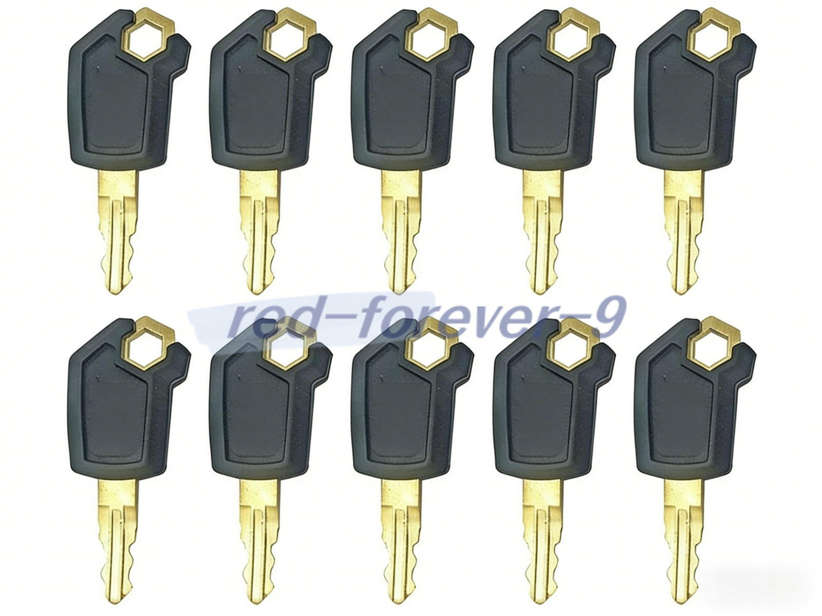 10PCS Ignition Keys 5P8500 5P-8500 for Caterpillar Heavy Equipment CAT Loaders