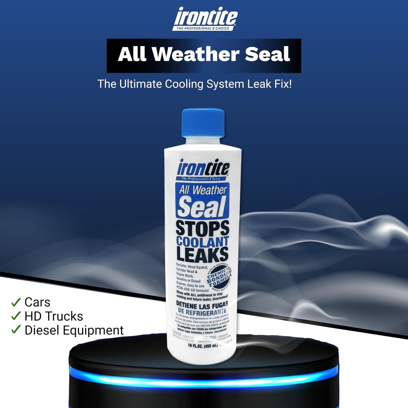 Irontite All Weather Seal, Blue, 16 oz