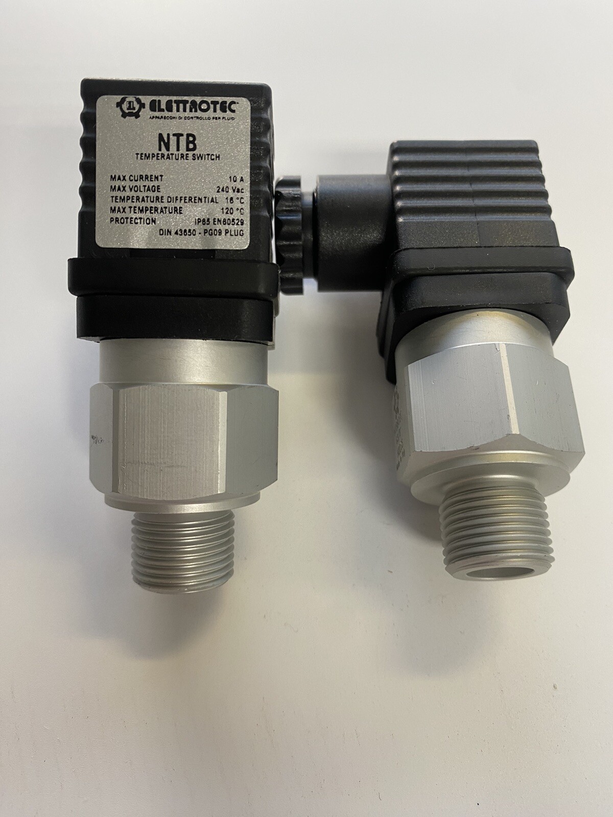 ELETTROTEC Aluminum Tempiture Switch 80°C./176°F