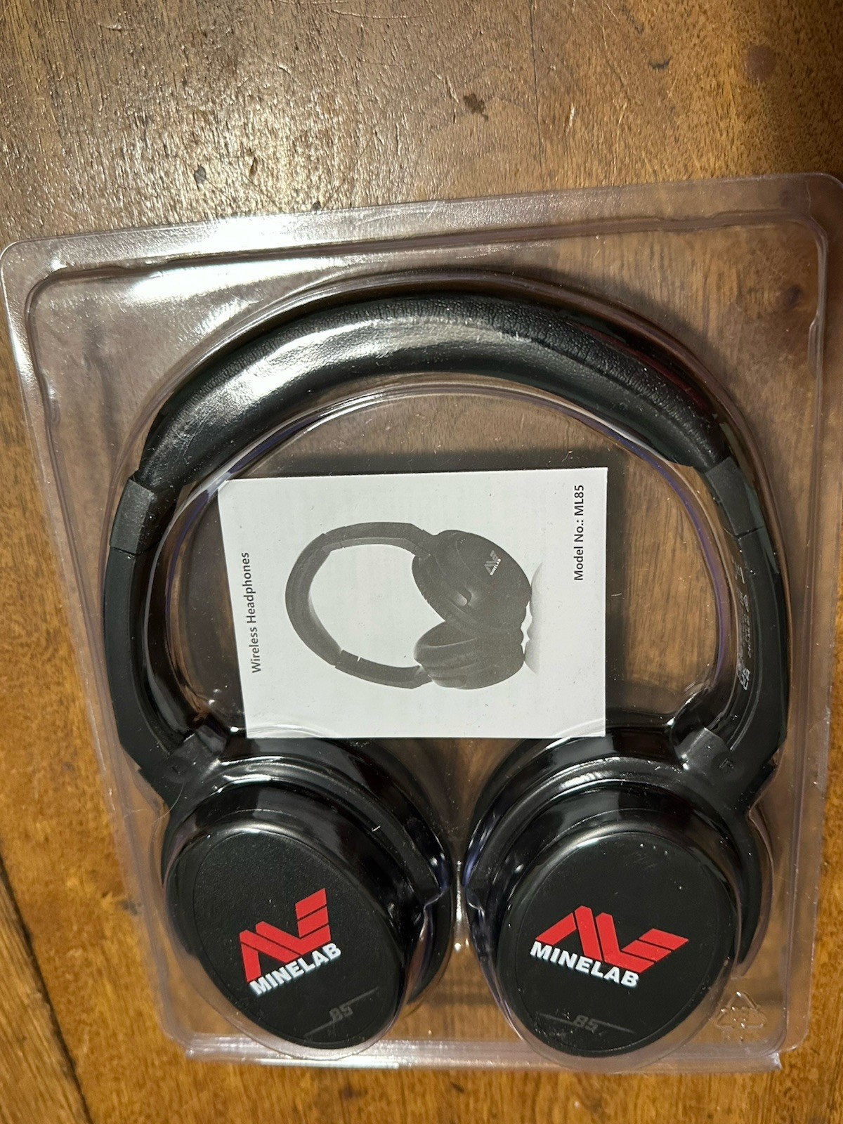 Minelab ML85 Wireless Headphones For Equinox Manticore X-Terra Models