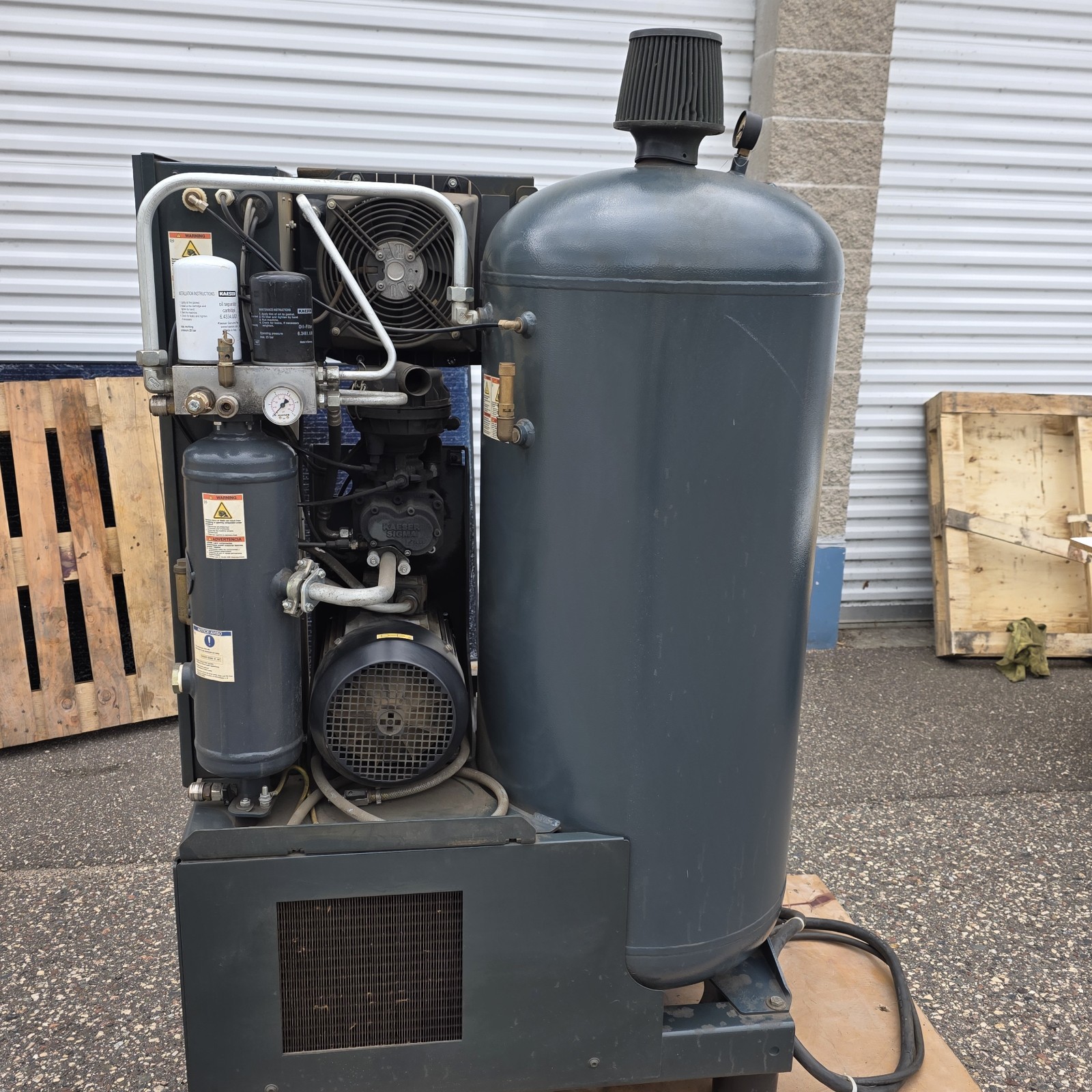 Kaeser Airtower 5C 5HP Rotary Screw Air Compressor 21 CFM 125 PSI 460V
