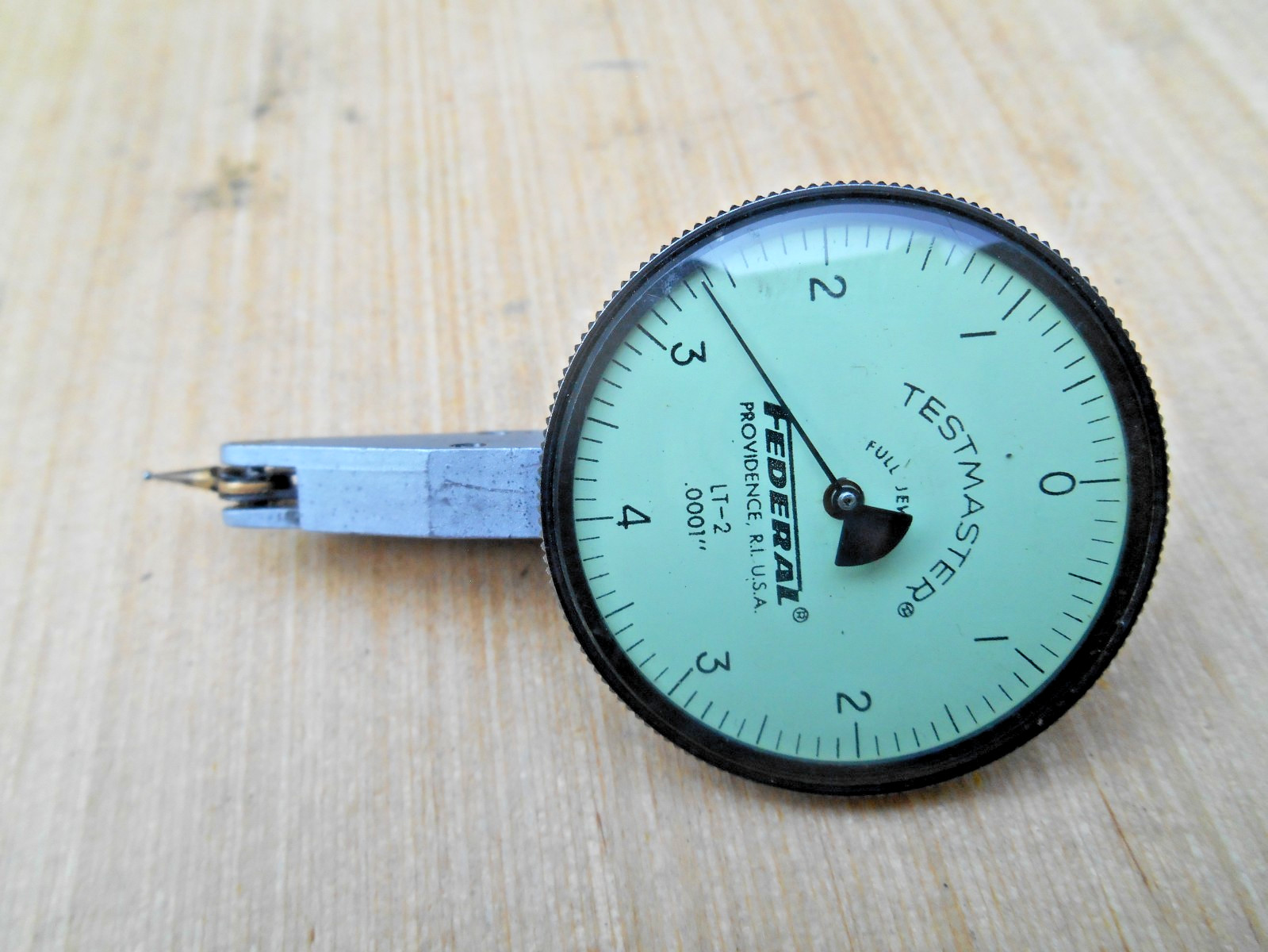 Federal Testmaster LT-2 Dial Test Indicator , .0001″