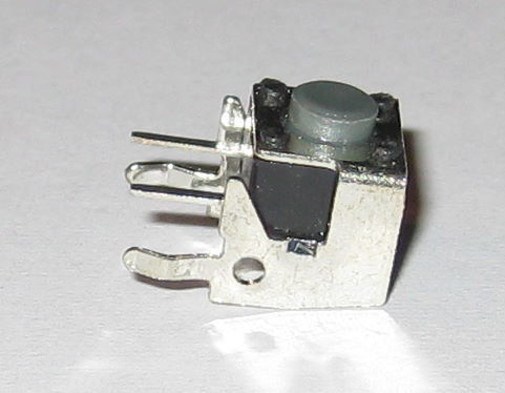25 X Momentary Pushbutton Micro Switches – Right Angle PC Board Mount – Pacer