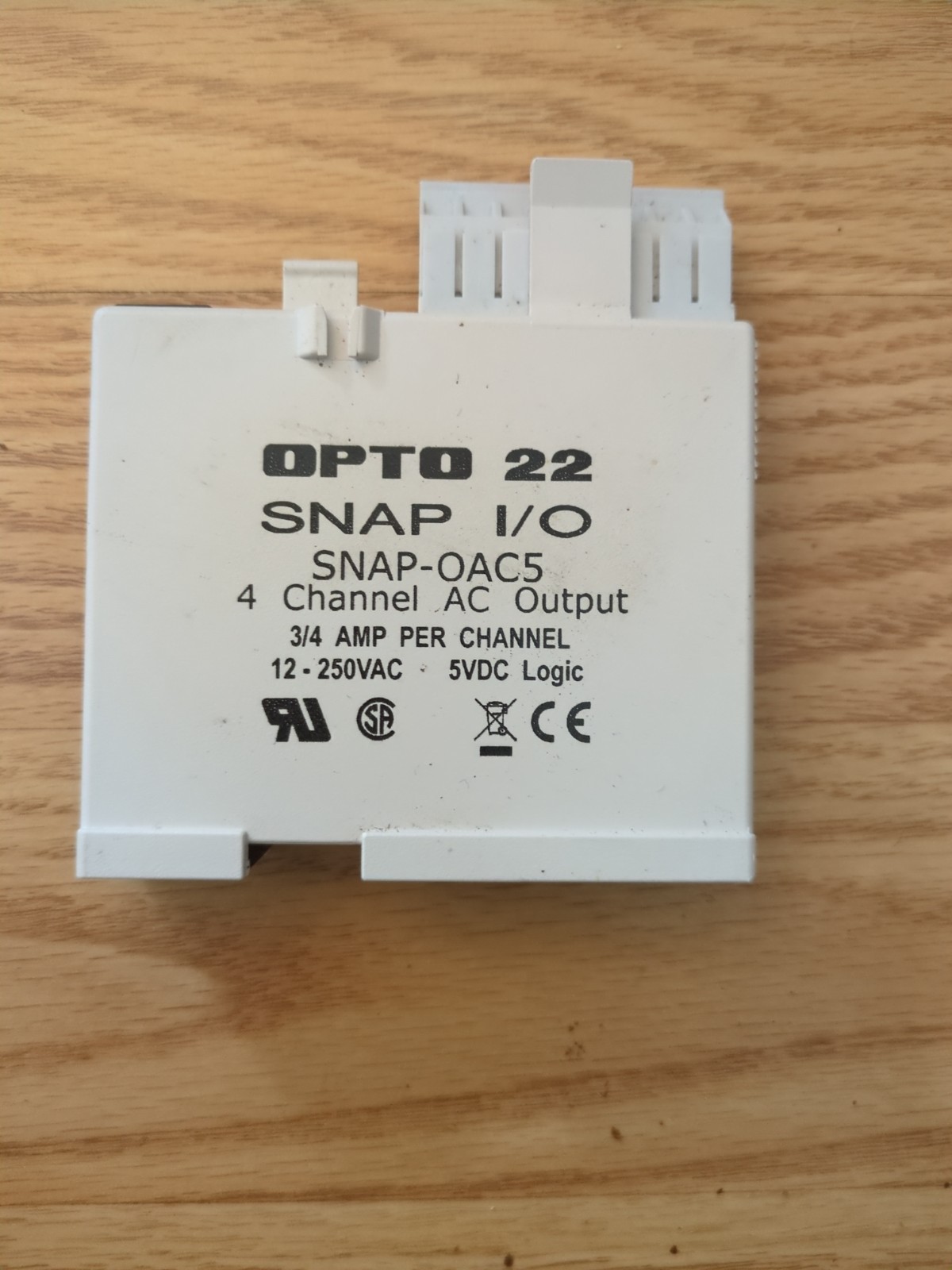 OPTO 22 SNAP-OAC5 DIGITAL OUTPUT MODULE SNAP I/O 4 Channel AC NEW