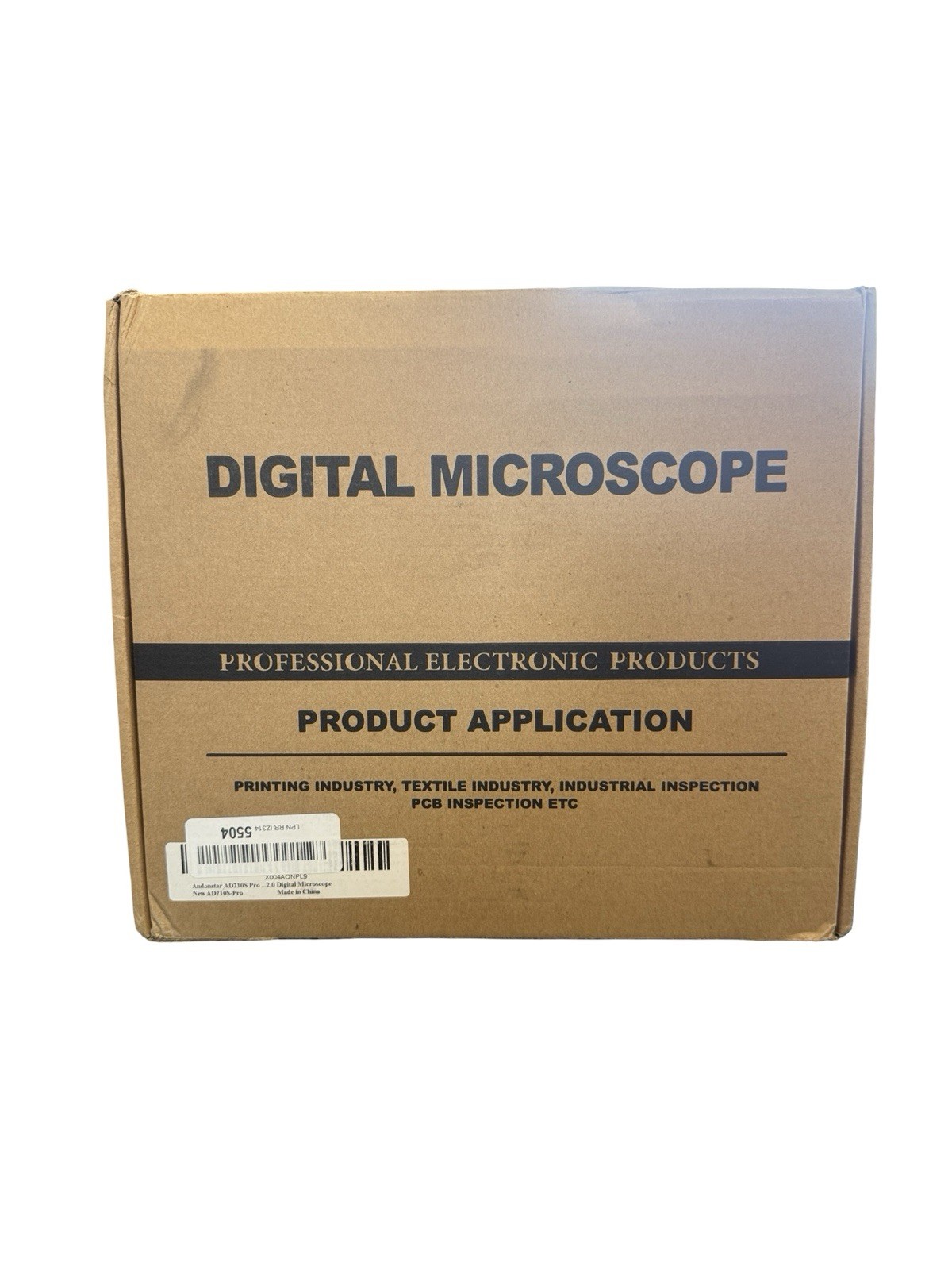 Andonstar Black 10 Inch LCD Screen HDMI Professional Microscope AD210-Pro