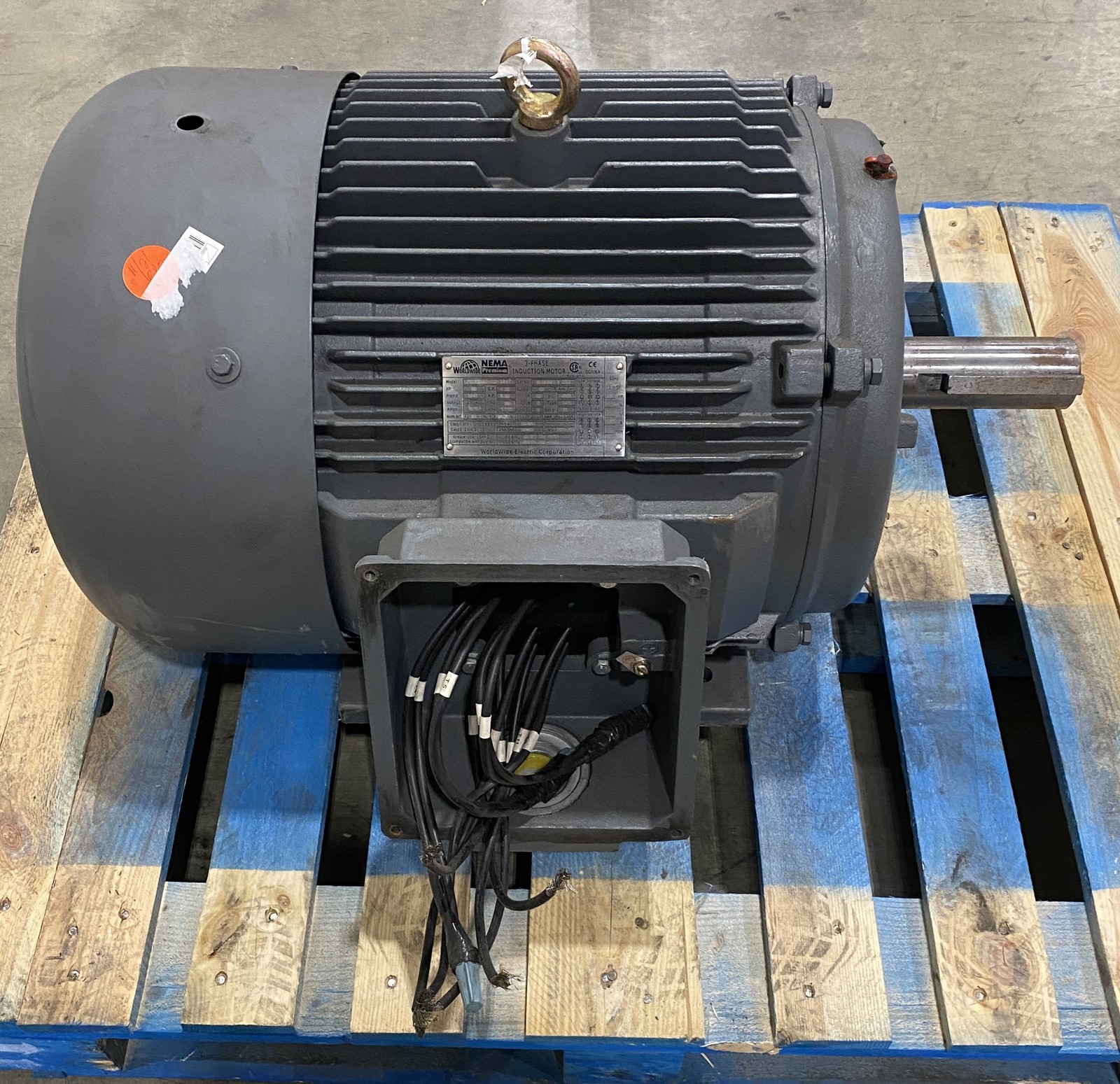 Worldwide 40 HP 3PH AC Induction Motor 230/460V 1185 RPM PEWWE40-12-364T