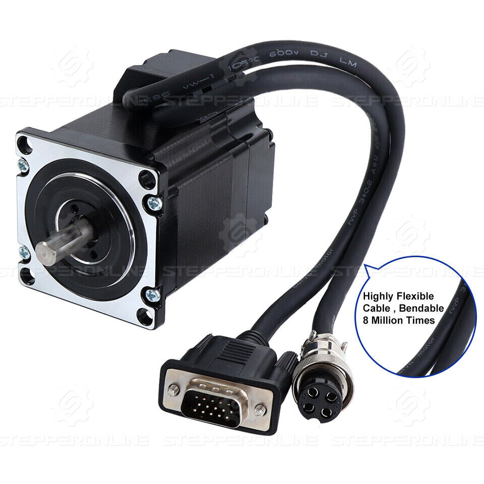 Nema23 Nema34 Hybrid Servo Motor 2Nm/3Nm/4Nm-12Nm Closed-Loop Stepper Driver Kit