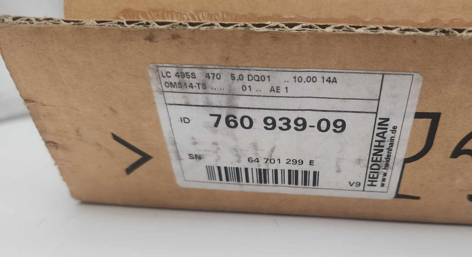 HEIDENHAIN 760939-09 LINEAR SCALE LC495S 470MM 76093909 *NDA AVAILABLE*