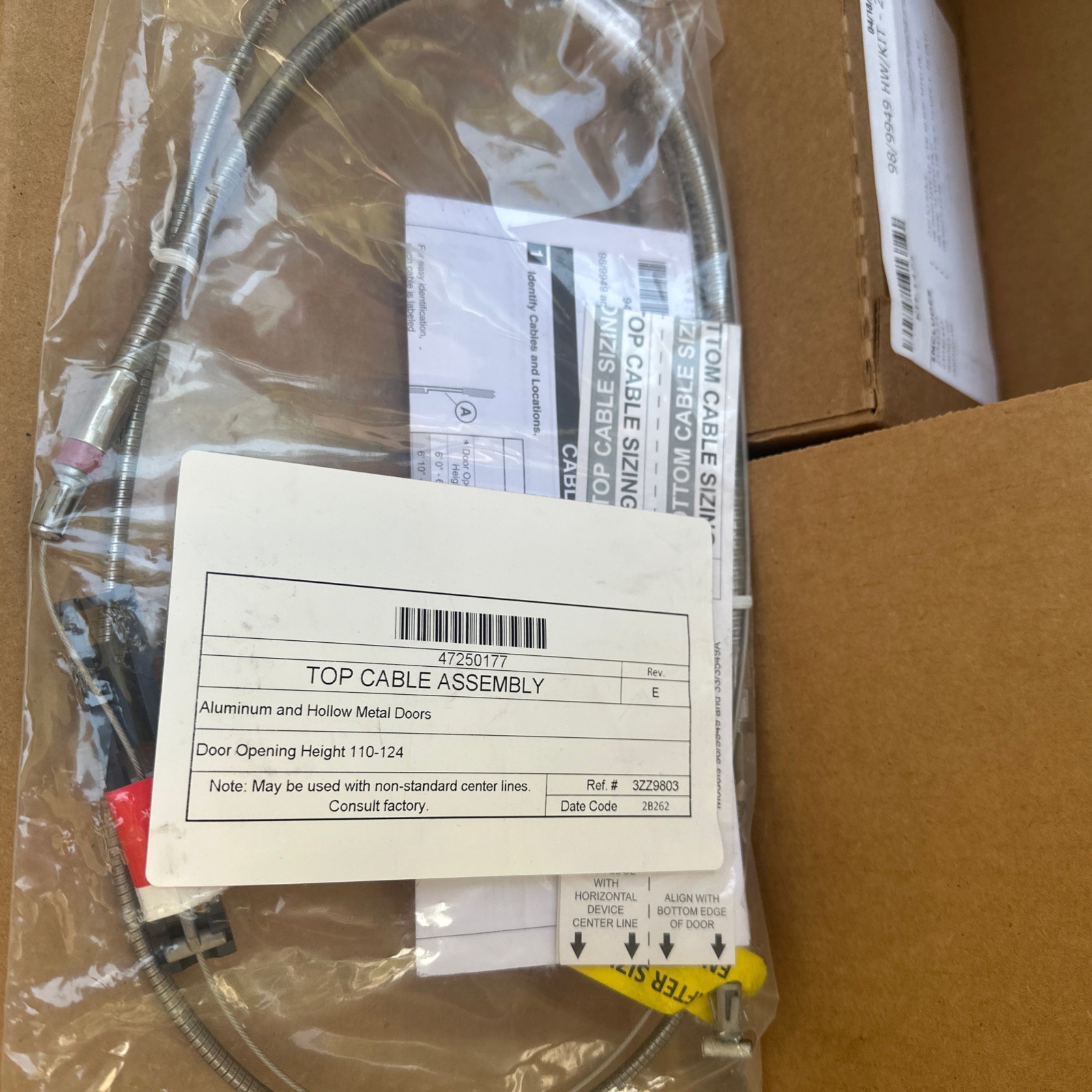 VON DUPRIN CD AX L US26D 4’ 9’2”-10’4”LHR 996 M81 249LBS PBT=US32D
