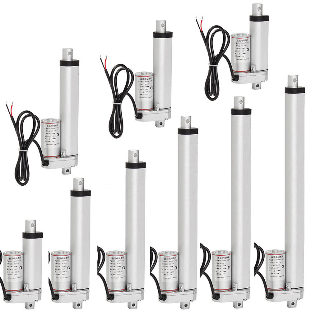 Heavy Duty 12V 2″-18″ Linear Actuator 1500N/ 1000N Max Lift for Window Door Open