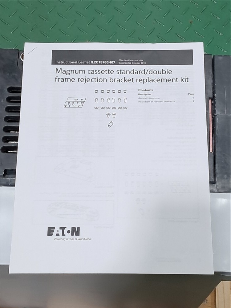 4000A EATON SBNC4N Magnum SB Circuit Breaker 635V SBNC4N3LEA 40CHC LCN4L MNNAX