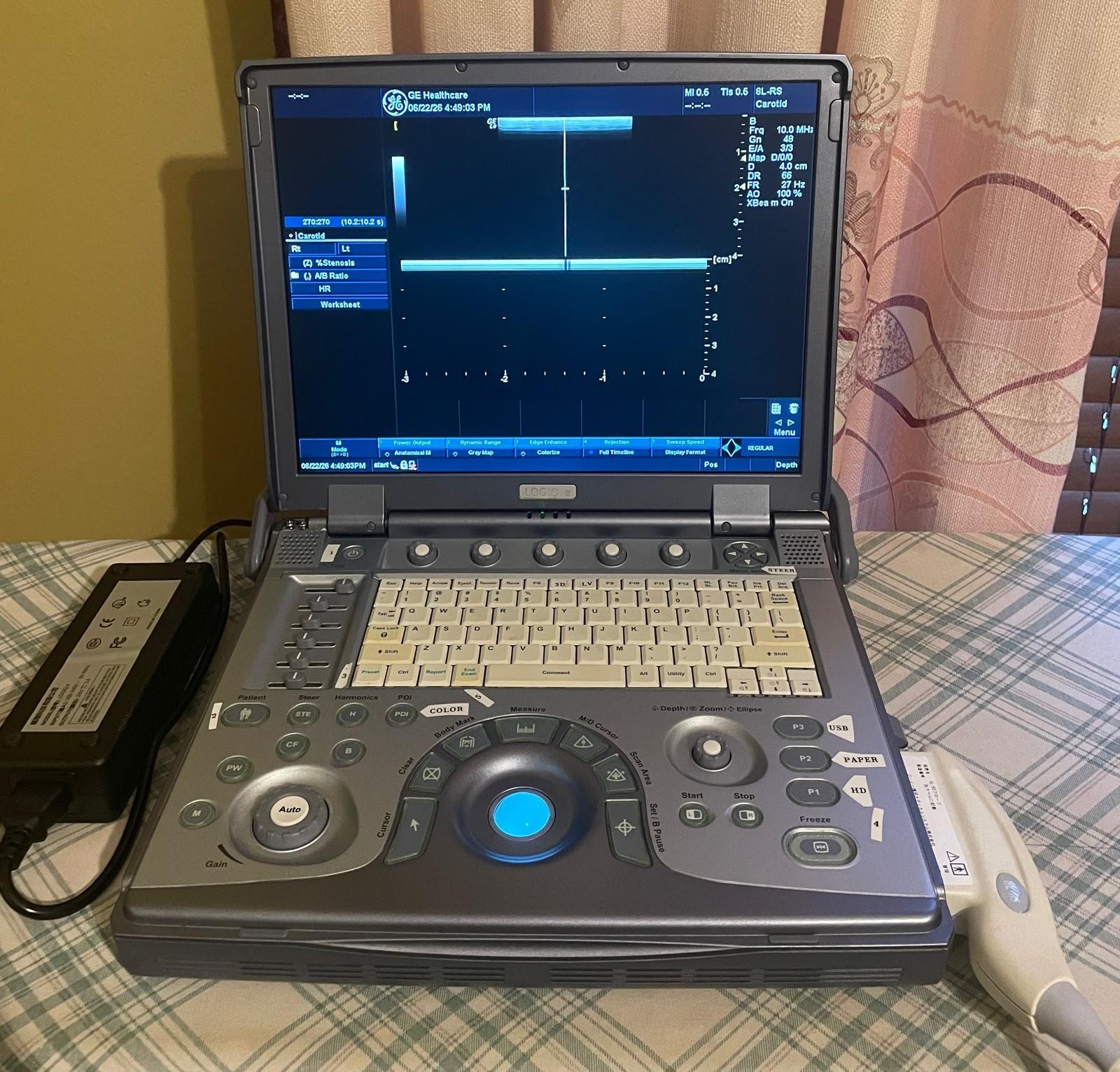 GE Logiq e BT12(2011)-ALL OPTIONS ACTIVE [Linear & Micro Convex Probe 9LRS/8CRS]