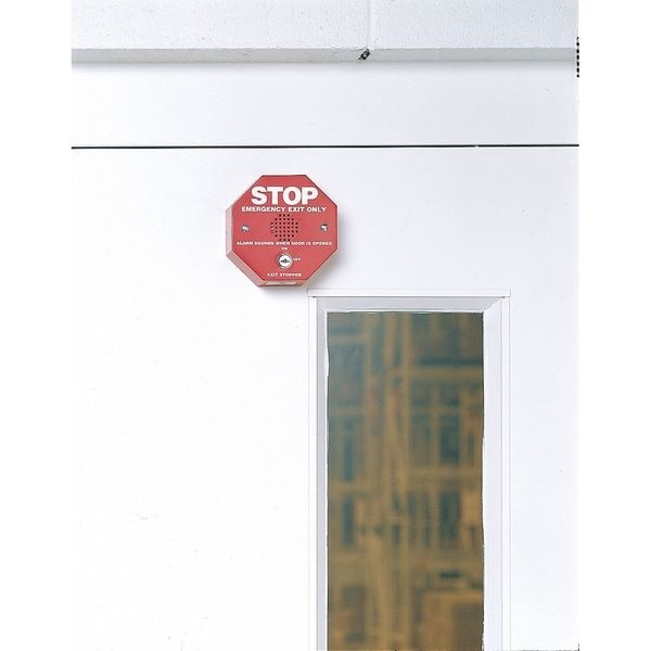 Safety Technology International 3Jyw2 Exit Door Alarm, Horn, 105Db, Red