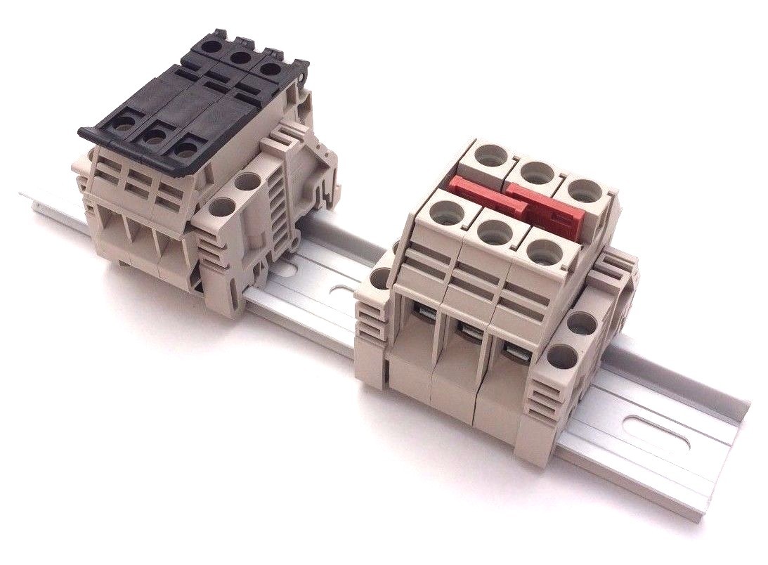 Solar Combiner Box Dinkle 3 Fused 10 AWG Positive Inputs Outputs 6 AWG 36A 600V