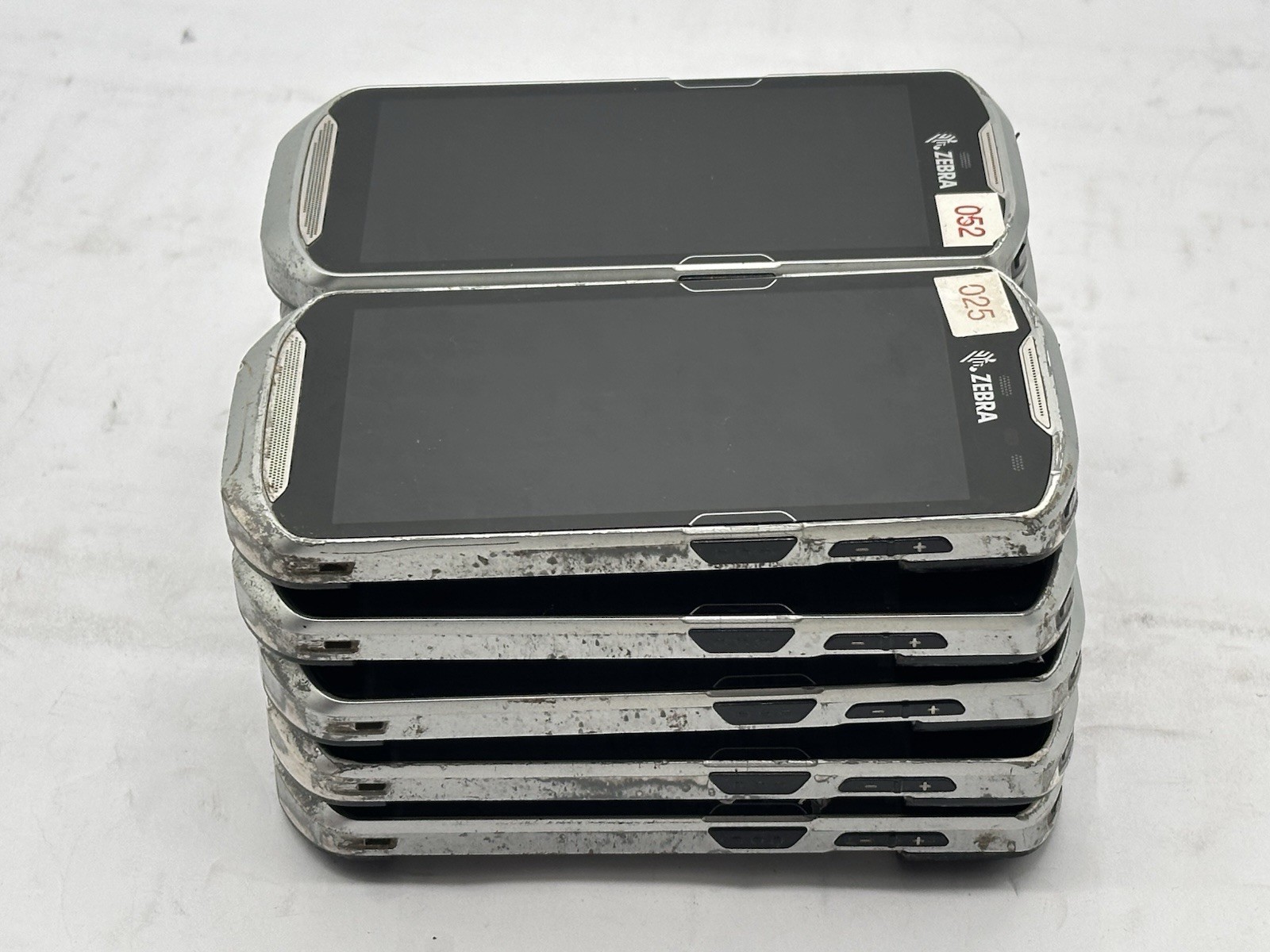 Lot of 10 Zebra TC56CJ-1PAZU2P-US Barcode Scanner-No Battery