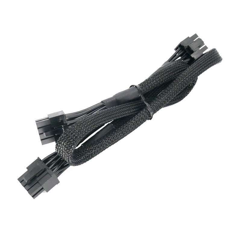 For Razer Core X RX 6900XT PCIe 8 Pin to DUAL 8 (6+2) Pin Power Supply Cable