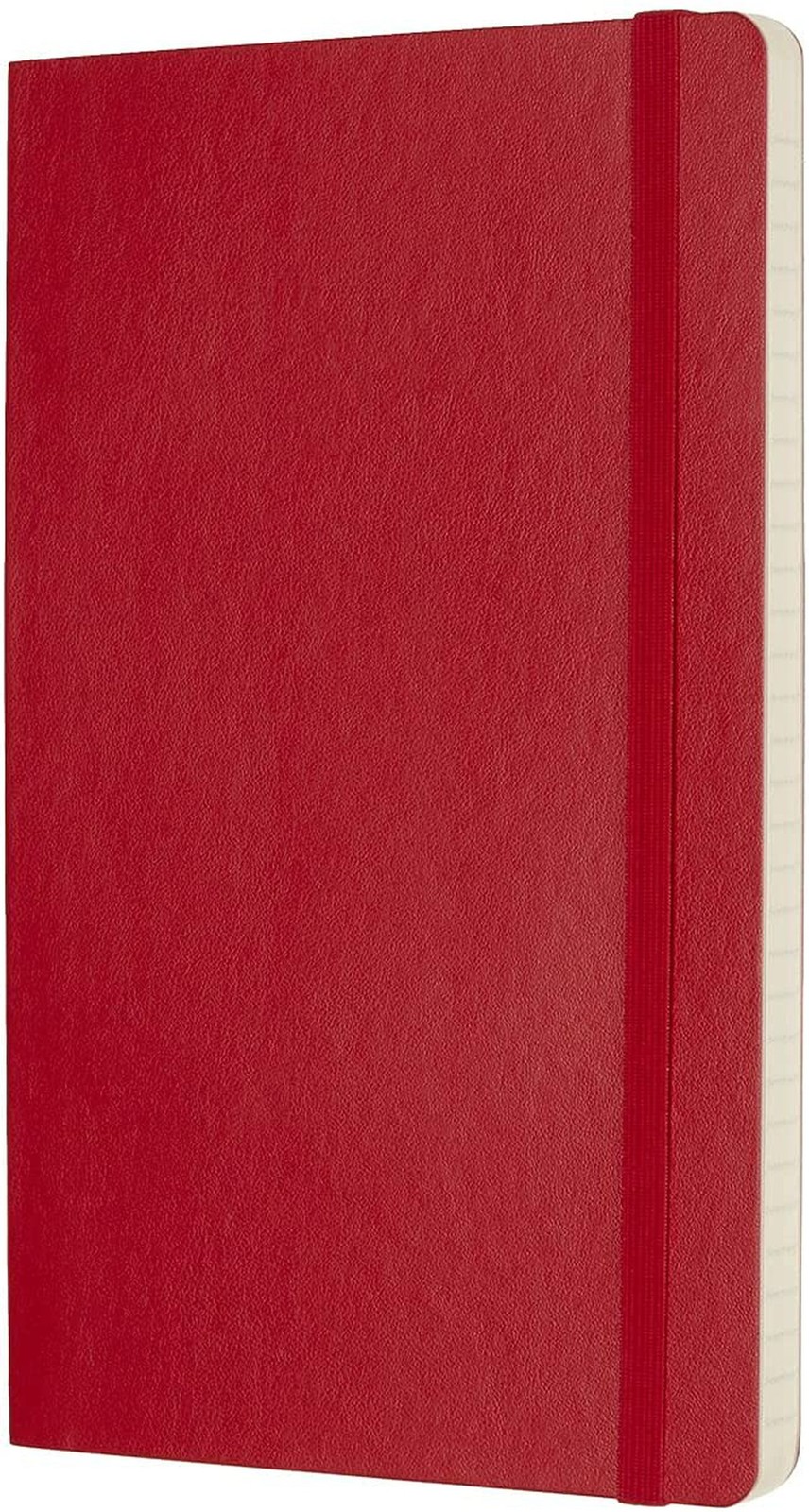 Moleskine Classic Notebook, Soft Cover, Large (5″ x 8.25″) Ruled/Lined, Scarl…