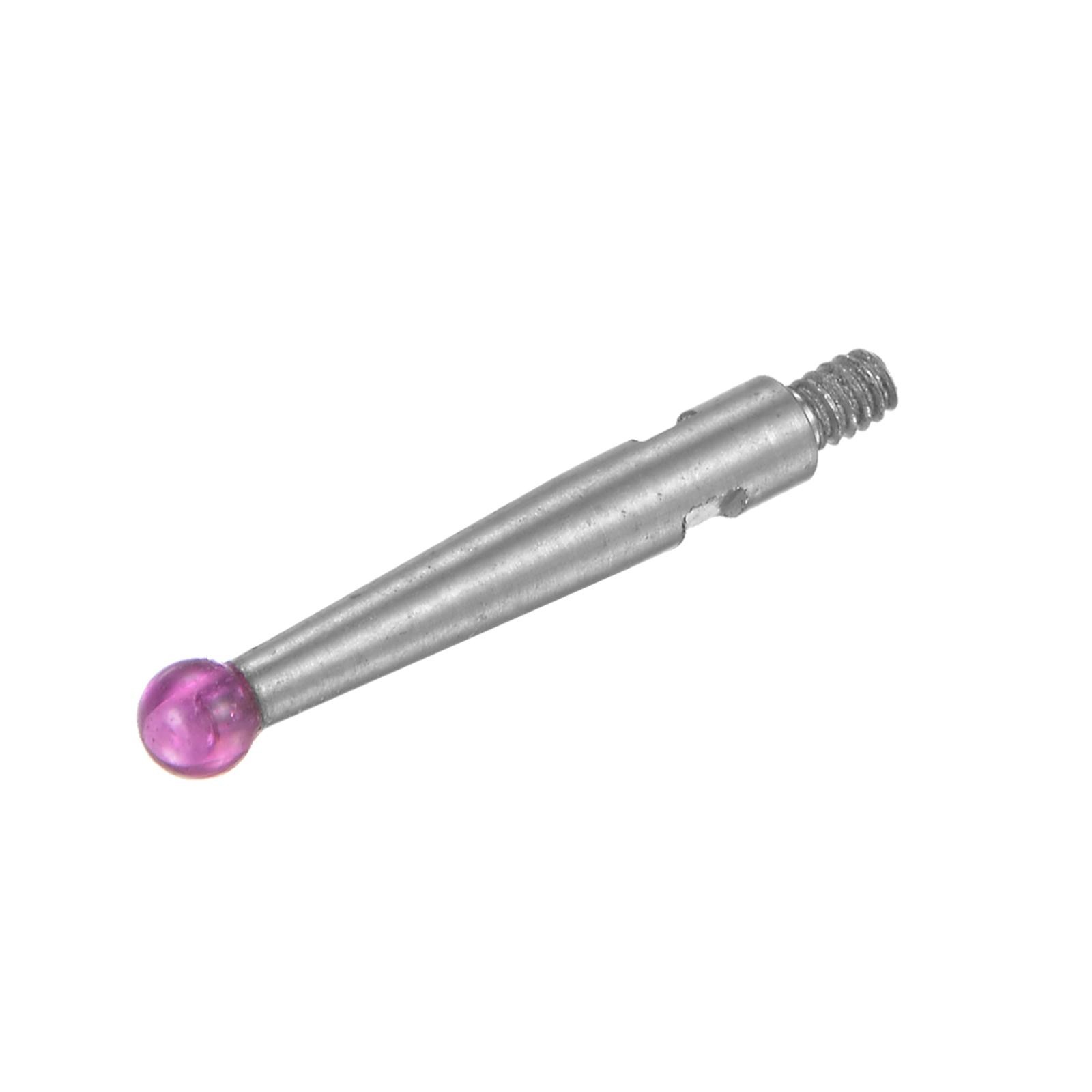 Dial Test Indicator Probe Lever 2.0mm Dia Ball Tip M1.4×0.3 Thread 0.58″ Length