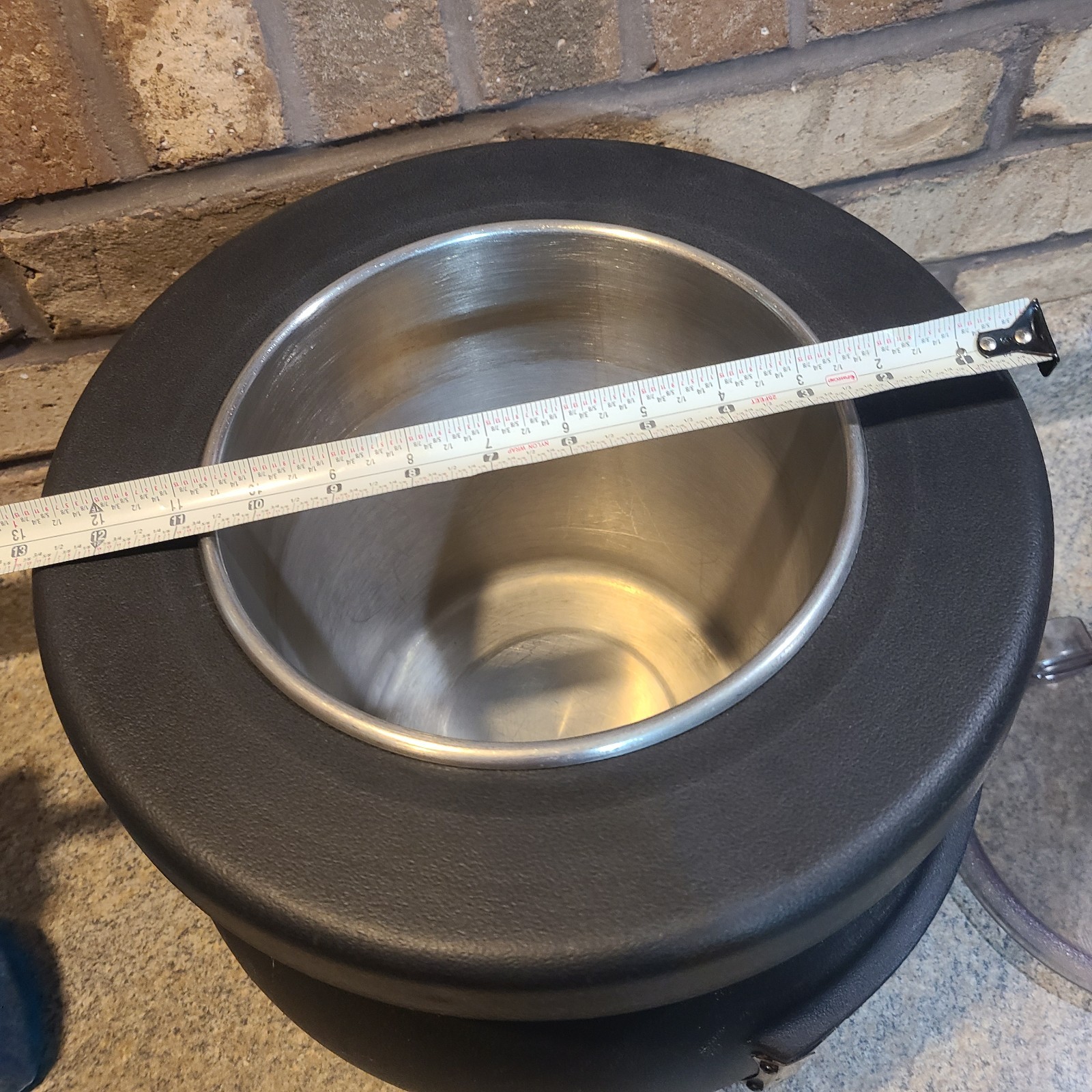 Frontier Kettle 12QT Food Warmer Cast Aluminum With Insert No ladle