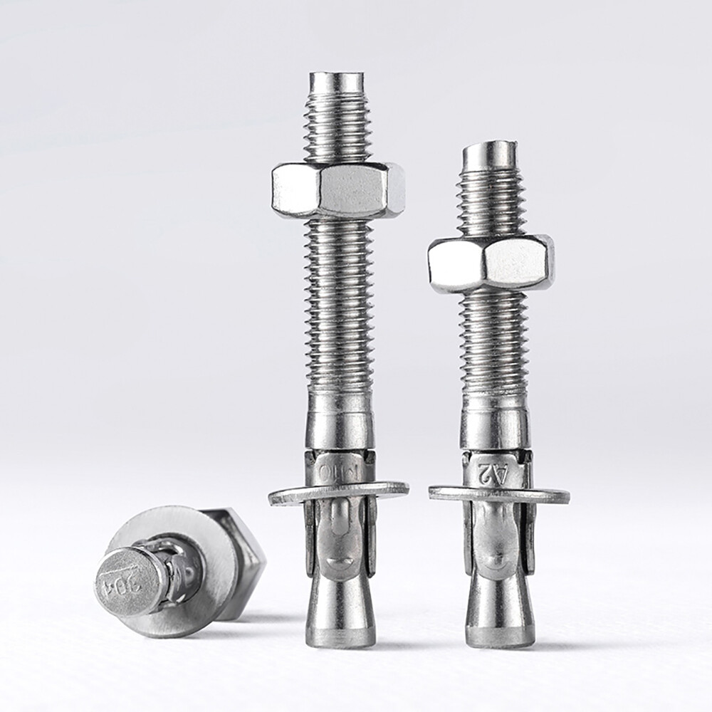 6-16mm Through Anchor Wedge Anchor Stainless Steel Screw For Cement and Concrete
