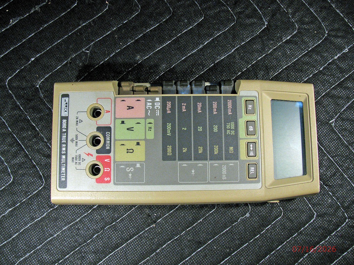 Fluke 8060A True RMS Multimeter