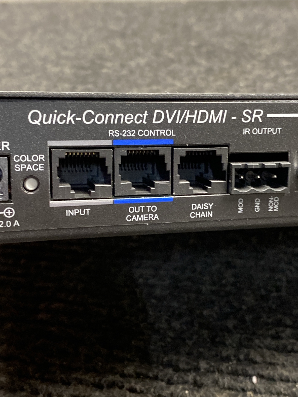 Used Vaddio Quick-Connect DVI/HDMI-SR Interface NO AC Adapter
