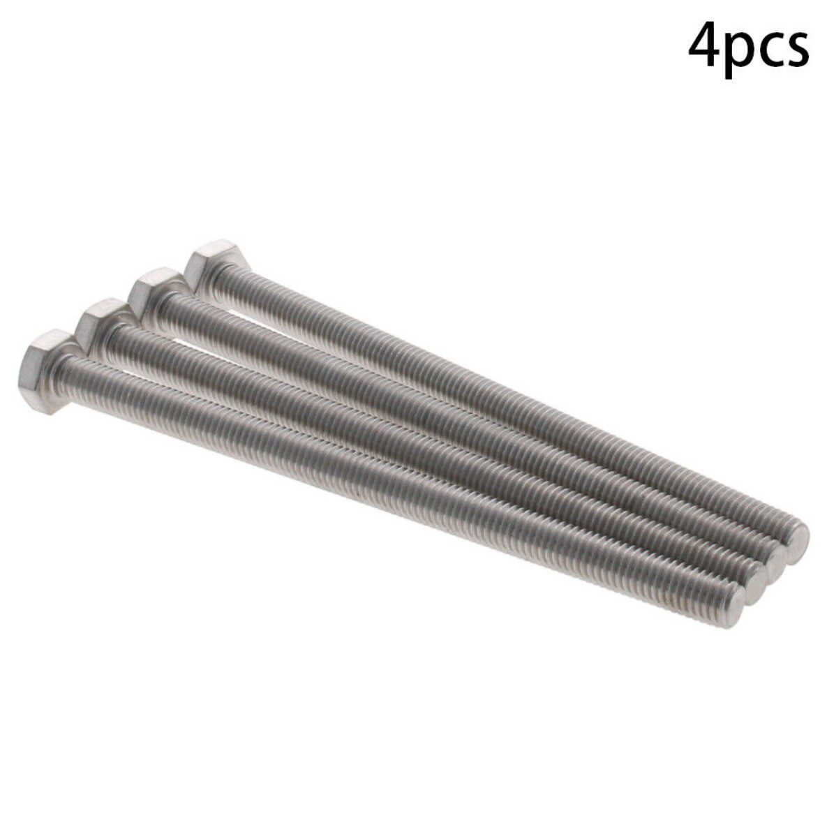 110-150mm Hex Screw M8 Socket Cap Head Hexagon Bolts 304 Stainless Steel Silver