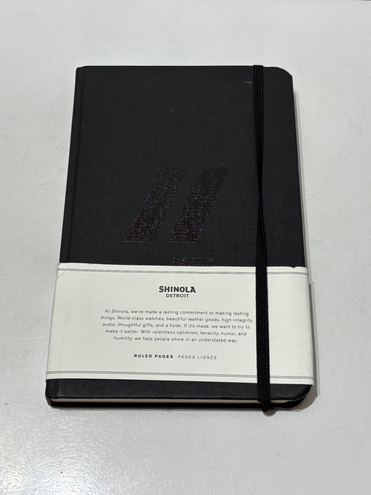 NEW Shinola Detroit Lined Ruled Pages 5.25″ x 8.25″ 192 Pages 60lb Journal