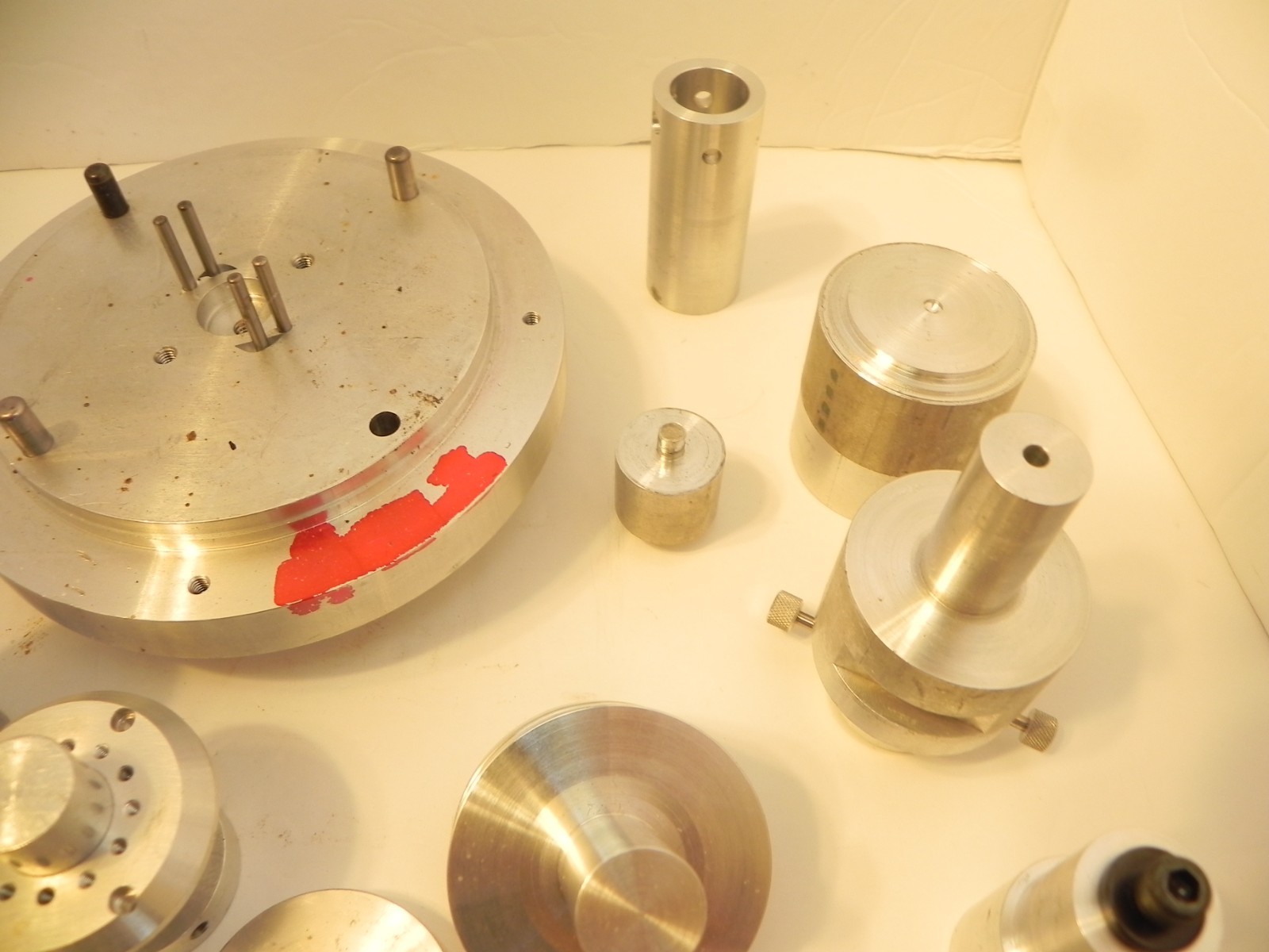Machined Aluminum Pieces for Hobby Shop.